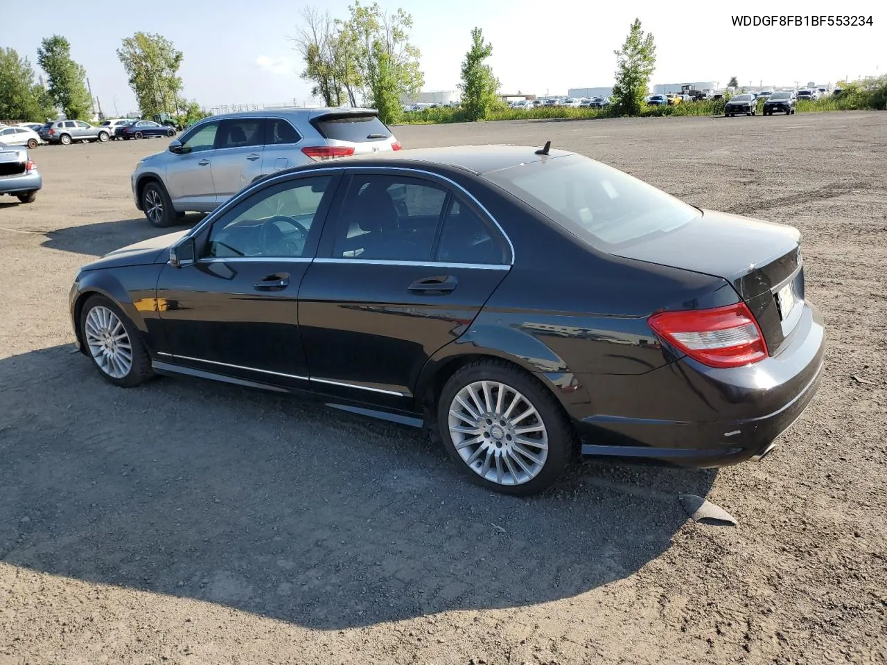 2011 Mercedes-Benz C 250 4Matic VIN: WDDGF8FB1BF553234 Lot: 67255594