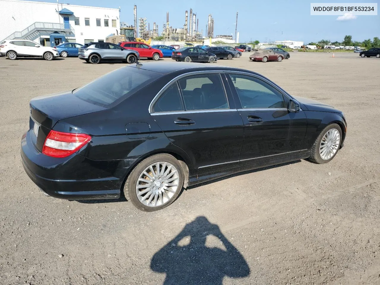 2011 Mercedes-Benz C 250 4Matic VIN: WDDGF8FB1BF553234 Lot: 67255594