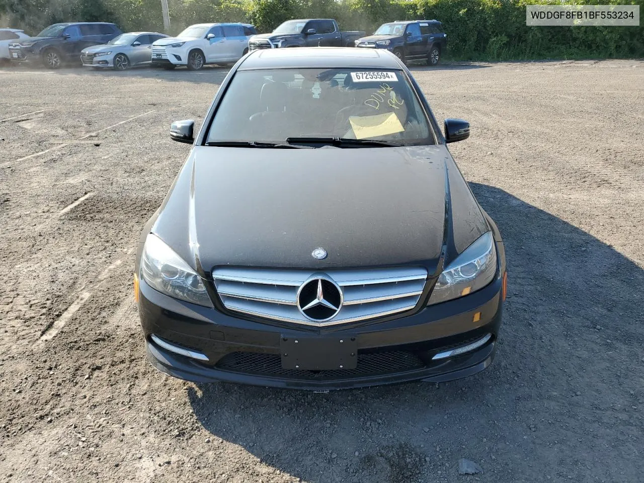 2011 Mercedes-Benz C 250 4Matic VIN: WDDGF8FB1BF553234 Lot: 67255594