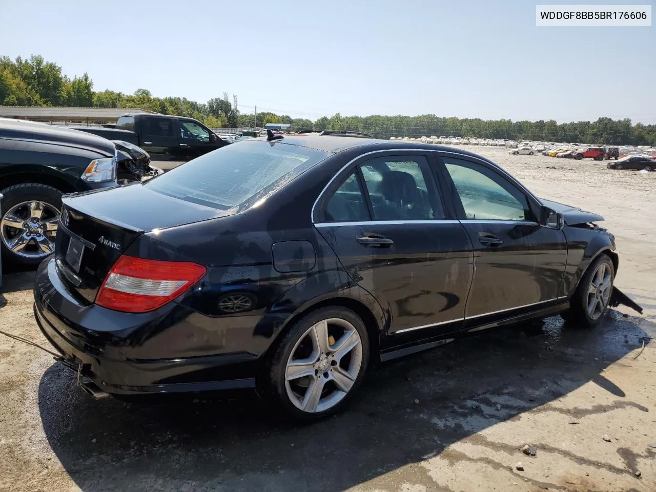 2011 Mercedes-Benz C 300 4Matic VIN: WDDGF8BB5BR176606 Lot: 68840734