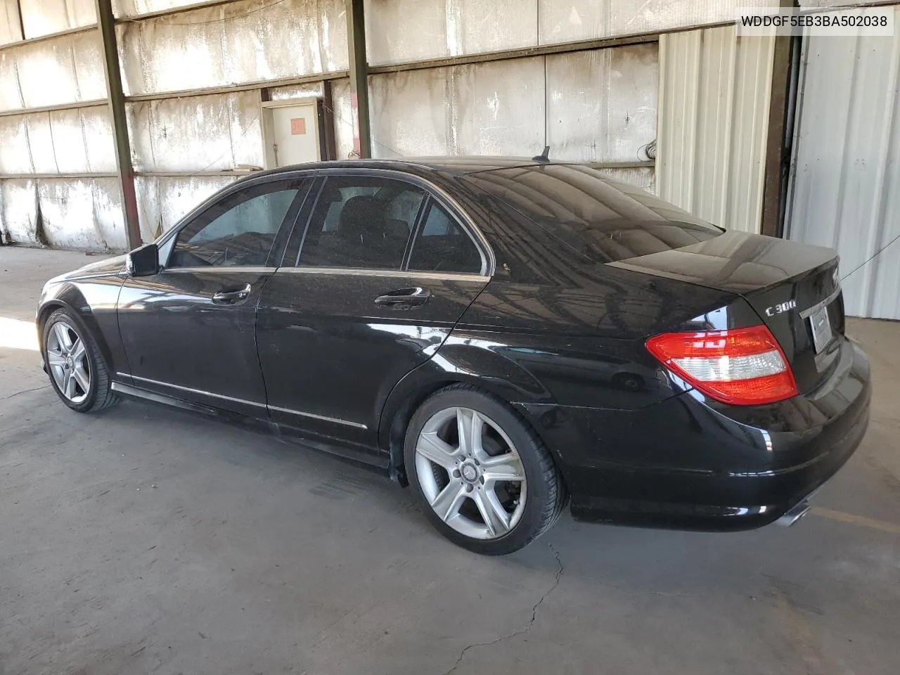 2011 Mercedes-Benz C 300 VIN: WDDGF5EB3BA502038 Lot: 69254864