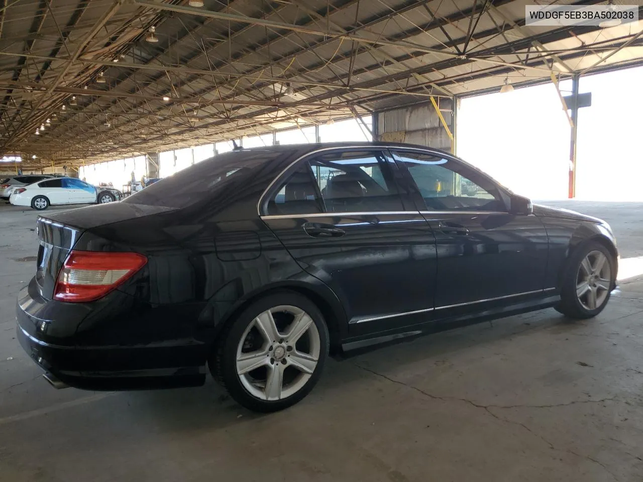 2011 Mercedes-Benz C 300 VIN: WDDGF5EB3BA502038 Lot: 69254864