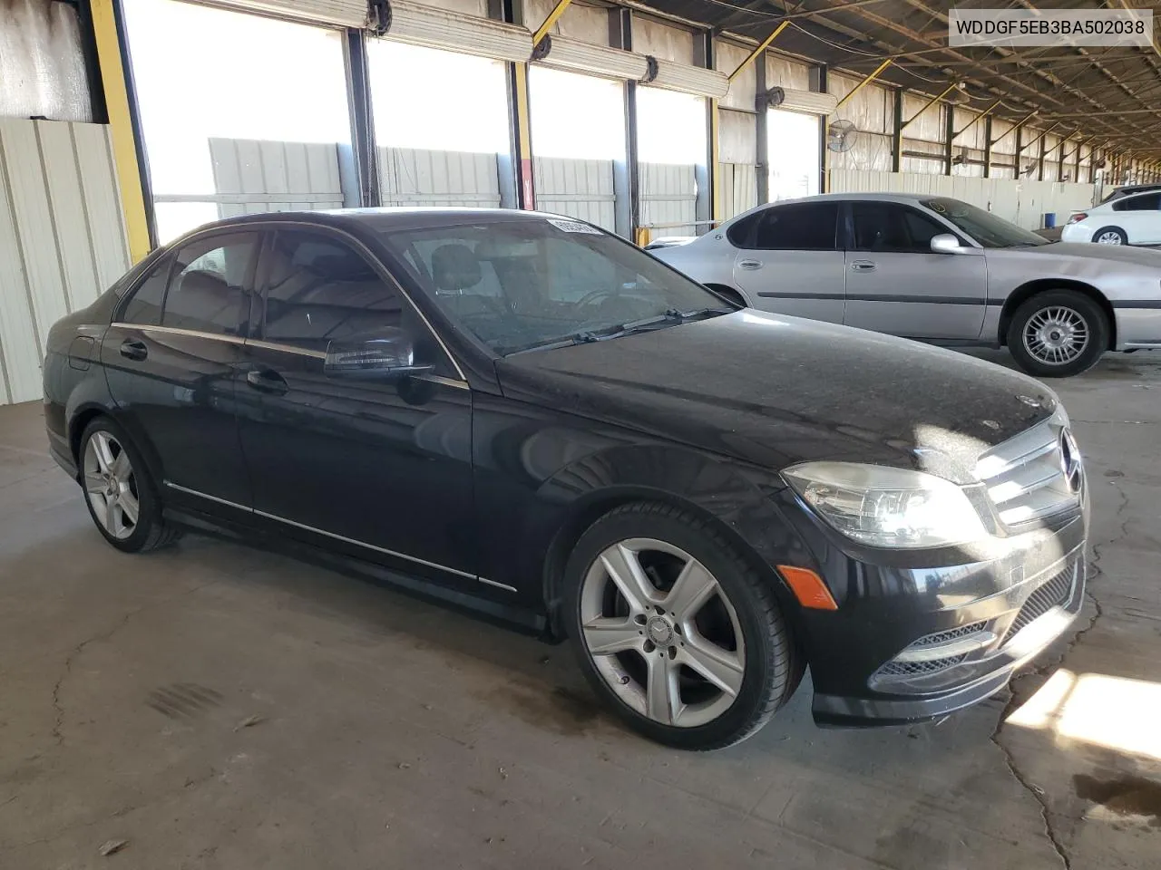 2011 Mercedes-Benz C 300 VIN: WDDGF5EB3BA502038 Lot: 69254864