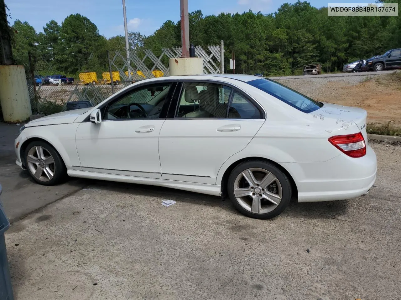 2011 Mercedes-Benz C 300 4Matic VIN: WDDGF8BB4BR157674 Lot: 69796754