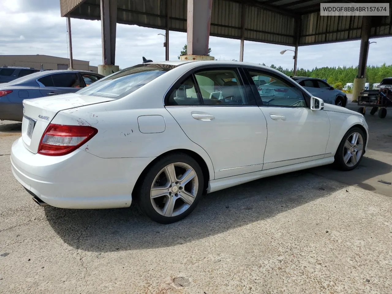 2011 Mercedes-Benz C 300 4Matic VIN: WDDGF8BB4BR157674 Lot: 69796754