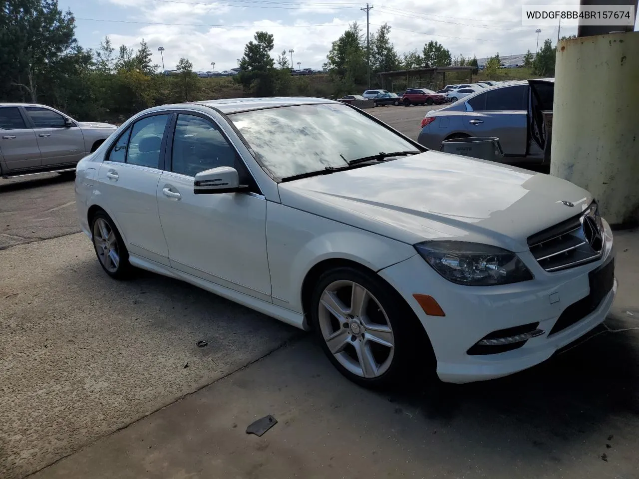 2011 Mercedes-Benz C 300 4Matic VIN: WDDGF8BB4BR157674 Lot: 69796754