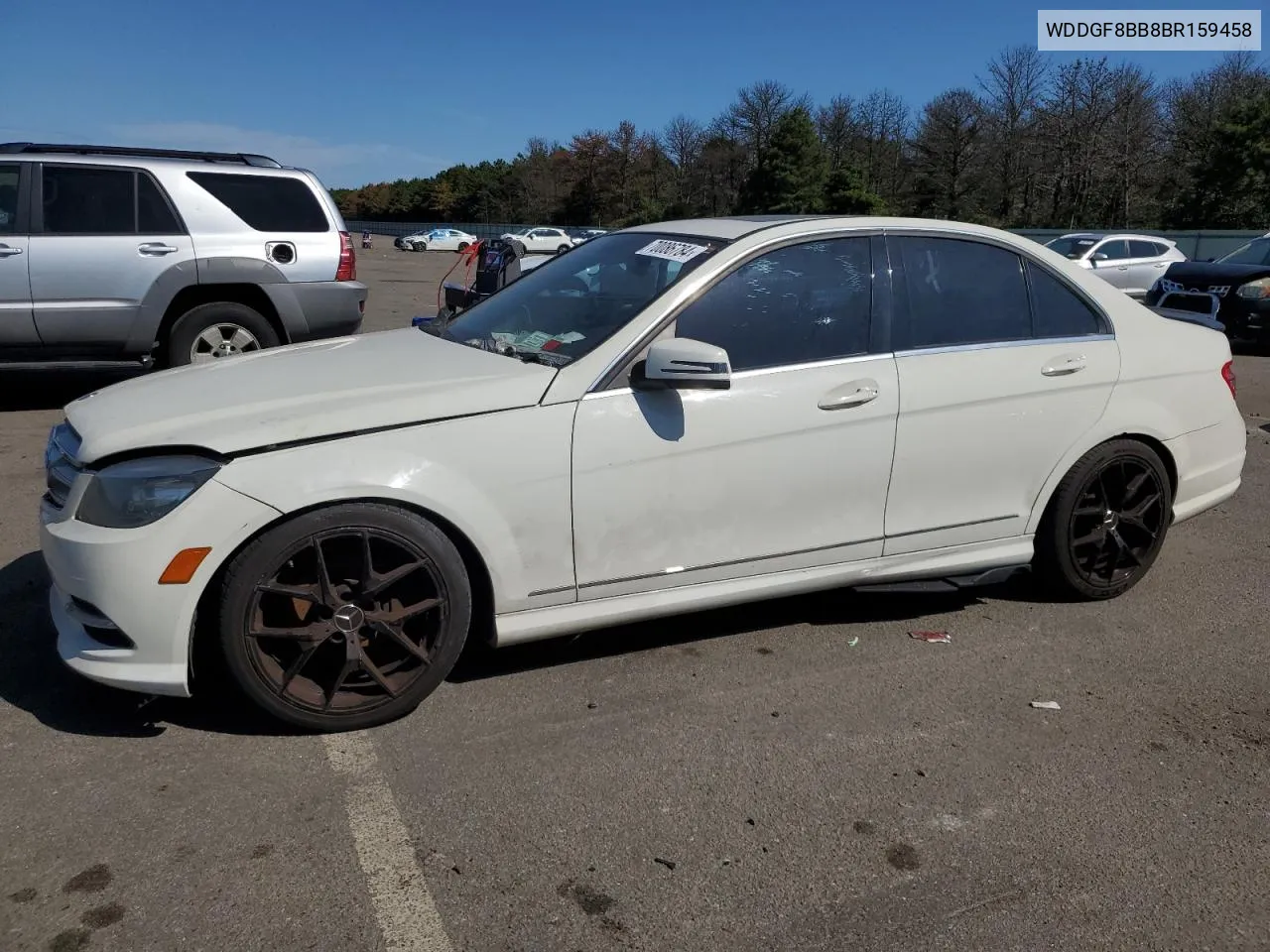 2011 Mercedes-Benz C 300 4Matic VIN: WDDGF8BB8BR159458 Lot: 70086784