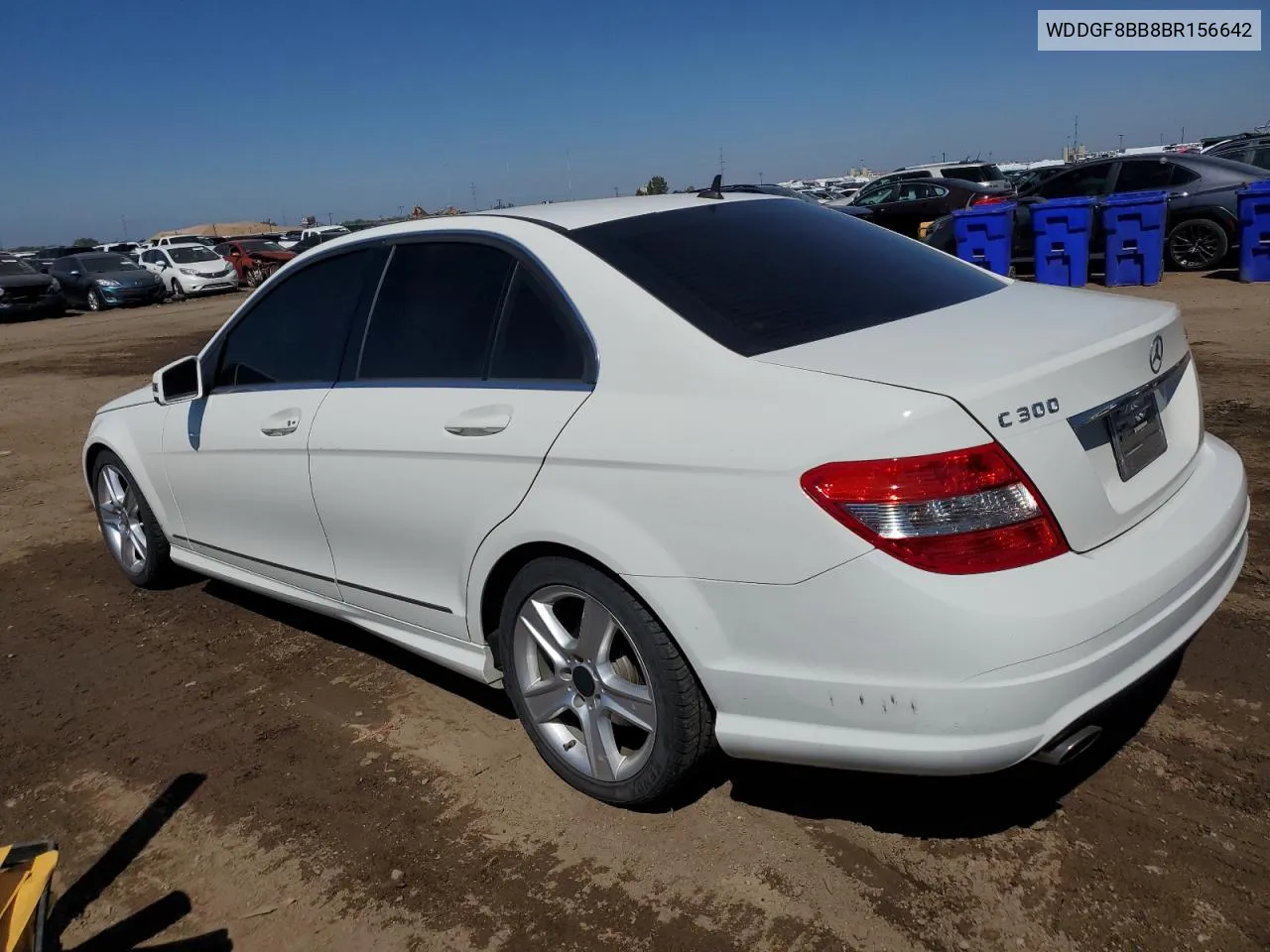 2011 Mercedes-Benz C 300 4Matic VIN: WDDGF8BB8BR156642 Lot: 70147144