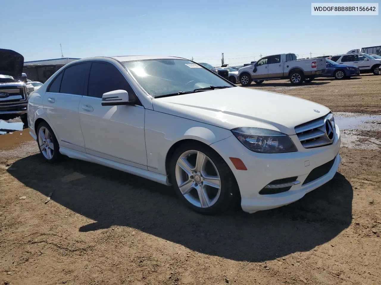 2011 Mercedes-Benz C 300 4Matic VIN: WDDGF8BB8BR156642 Lot: 70147144