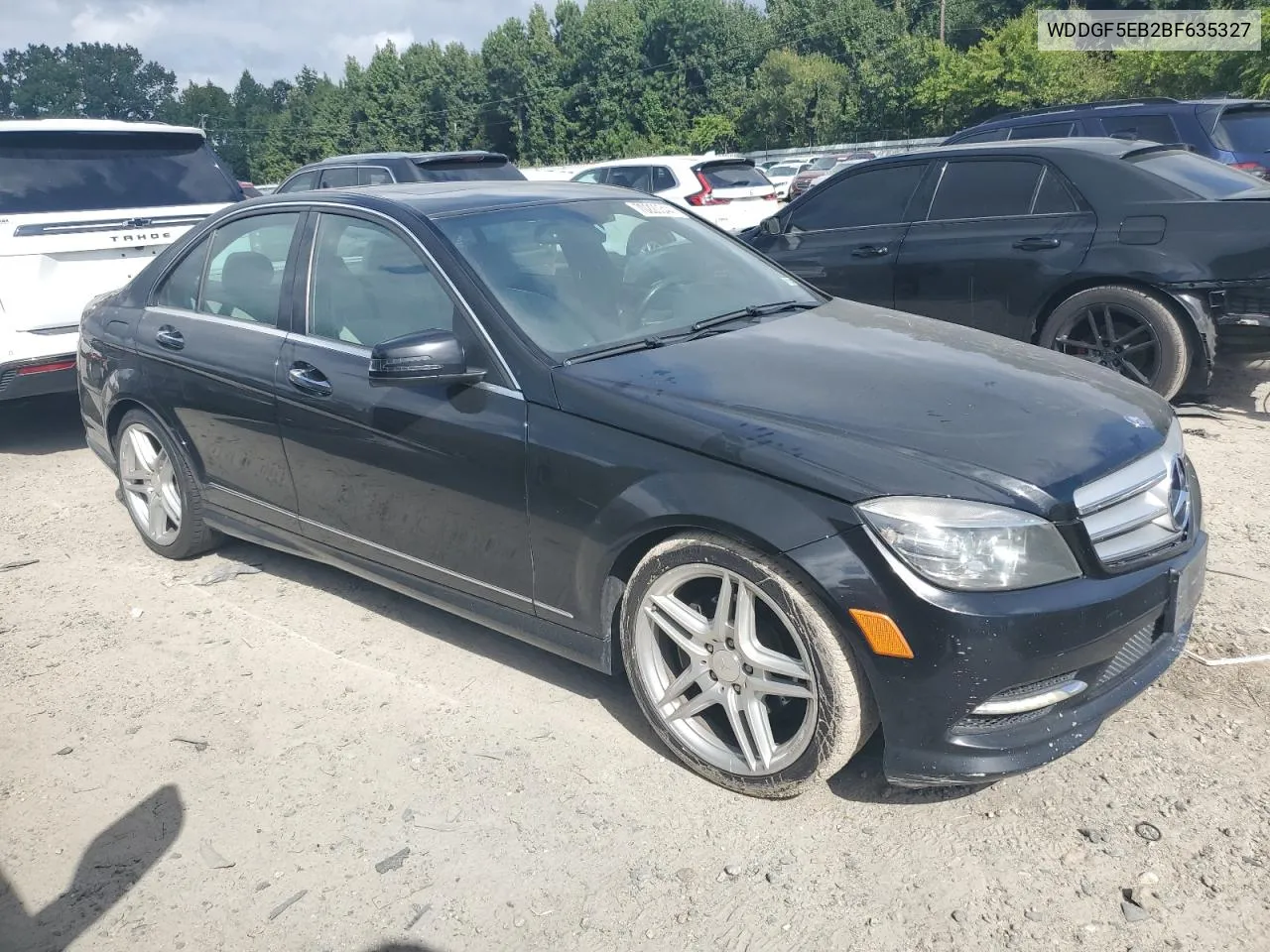 2011 Mercedes-Benz C 300 VIN: WDDGF5EB2BF635327 Lot: 70220344