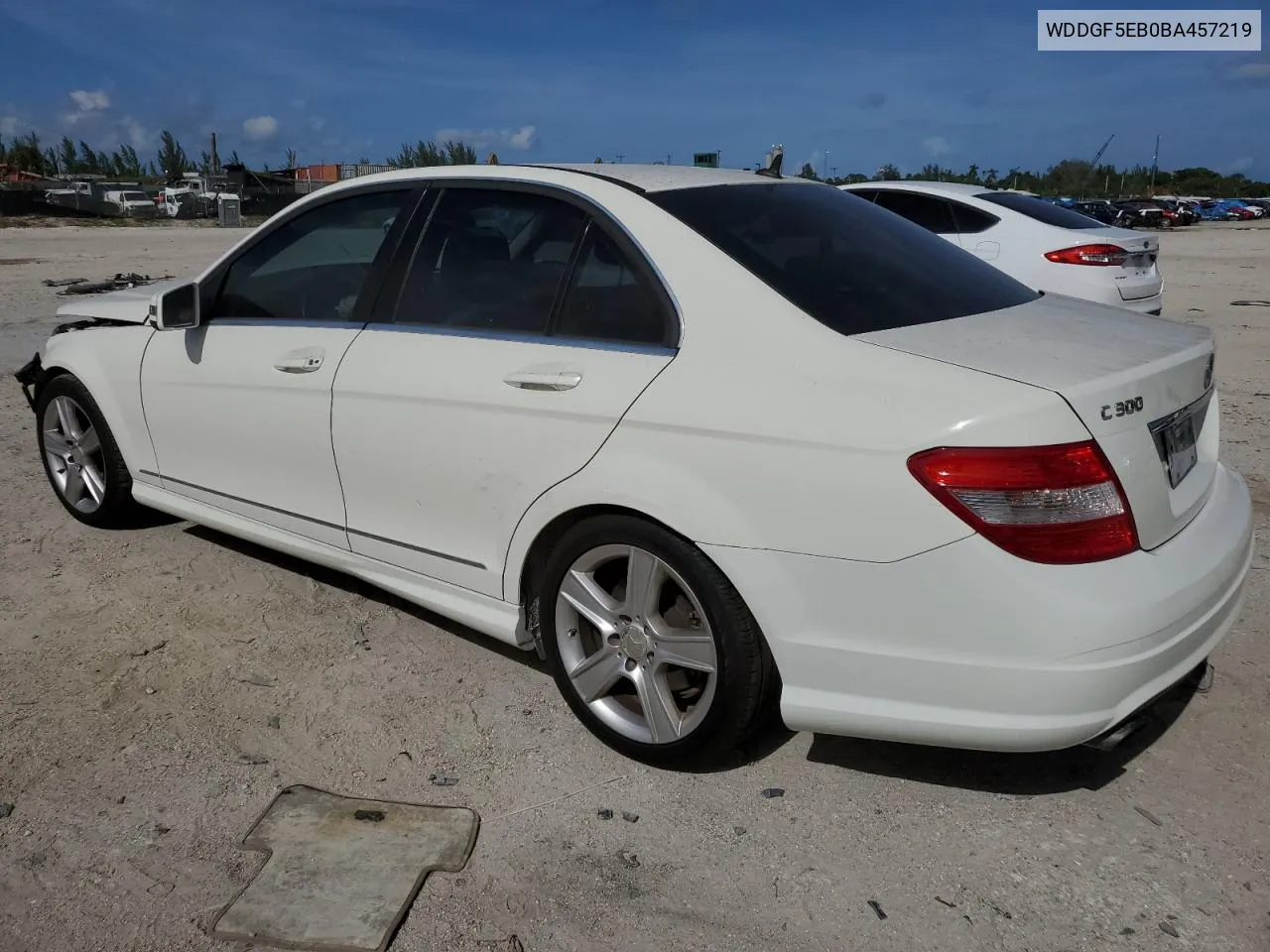 2011 Mercedes-Benz C 300 VIN: WDDGF5EB0BA457219 Lot: 70612194