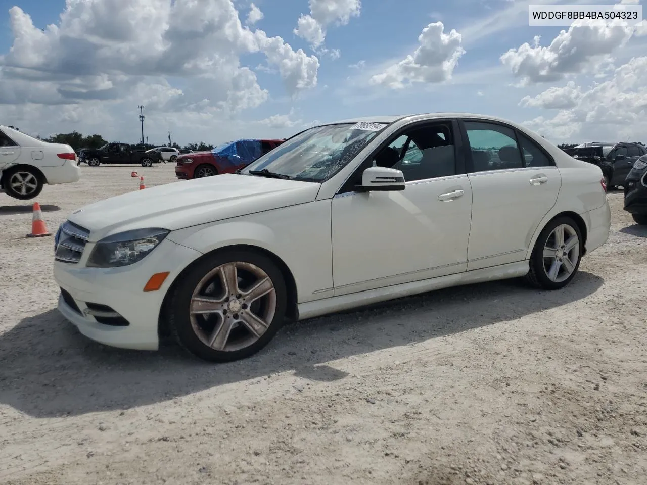 2011 Mercedes-Benz C 300 4Matic VIN: WDDGF8BB4BA504323 Lot: 70653194