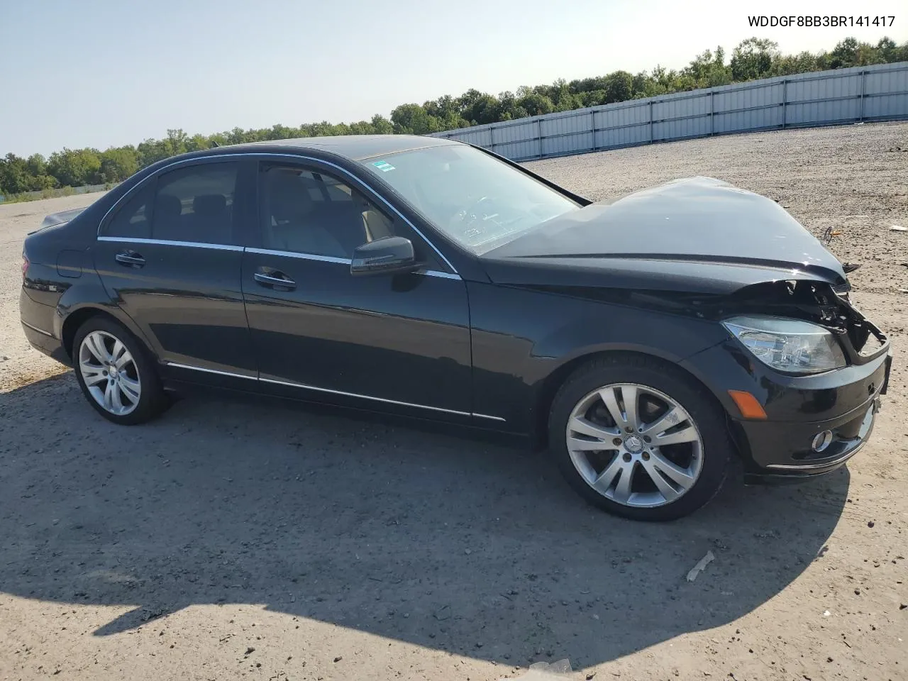 2011 Mercedes-Benz C 300 4Matic VIN: WDDGF8BB3BR141417 Lot: 70848944