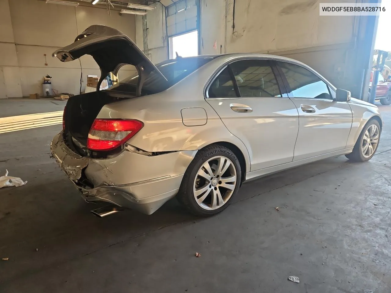 2011 Mercedes-Benz C 300 VIN: WDDGF5EB8BA528716 Lot: 70914194