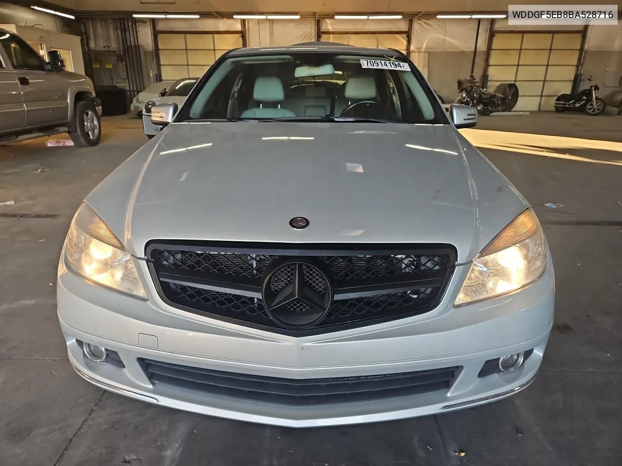 2011 Mercedes-Benz C 300 VIN: WDDGF5EB8BA528716 Lot: 70914194