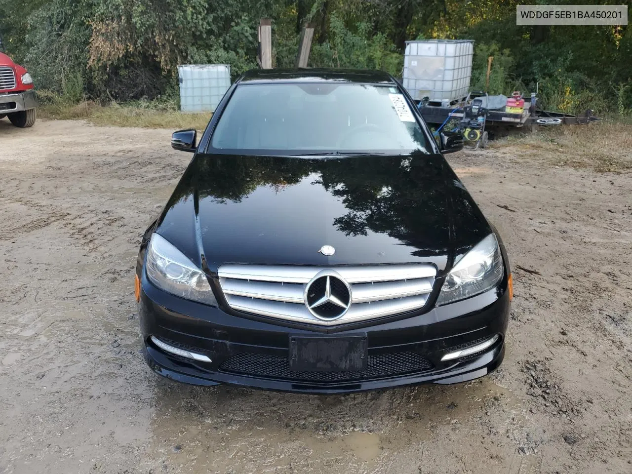 2011 Mercedes-Benz C 300 VIN: WDDGF5EB1BA450201 Lot: 71042284