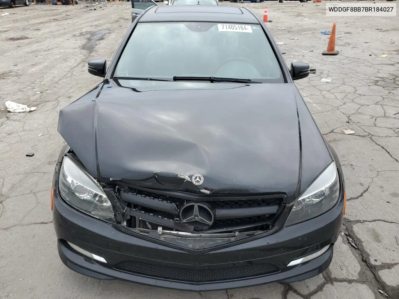 2011 Mercedes-Benz C 300 4Matic VIN: WDDGF8BB7BR184027 Lot: 71405184