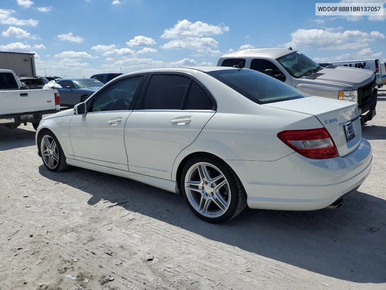 2011 Mercedes-Benz C 300 4Matic VIN: WDDGF8BB1BR137057 Lot: 71478734