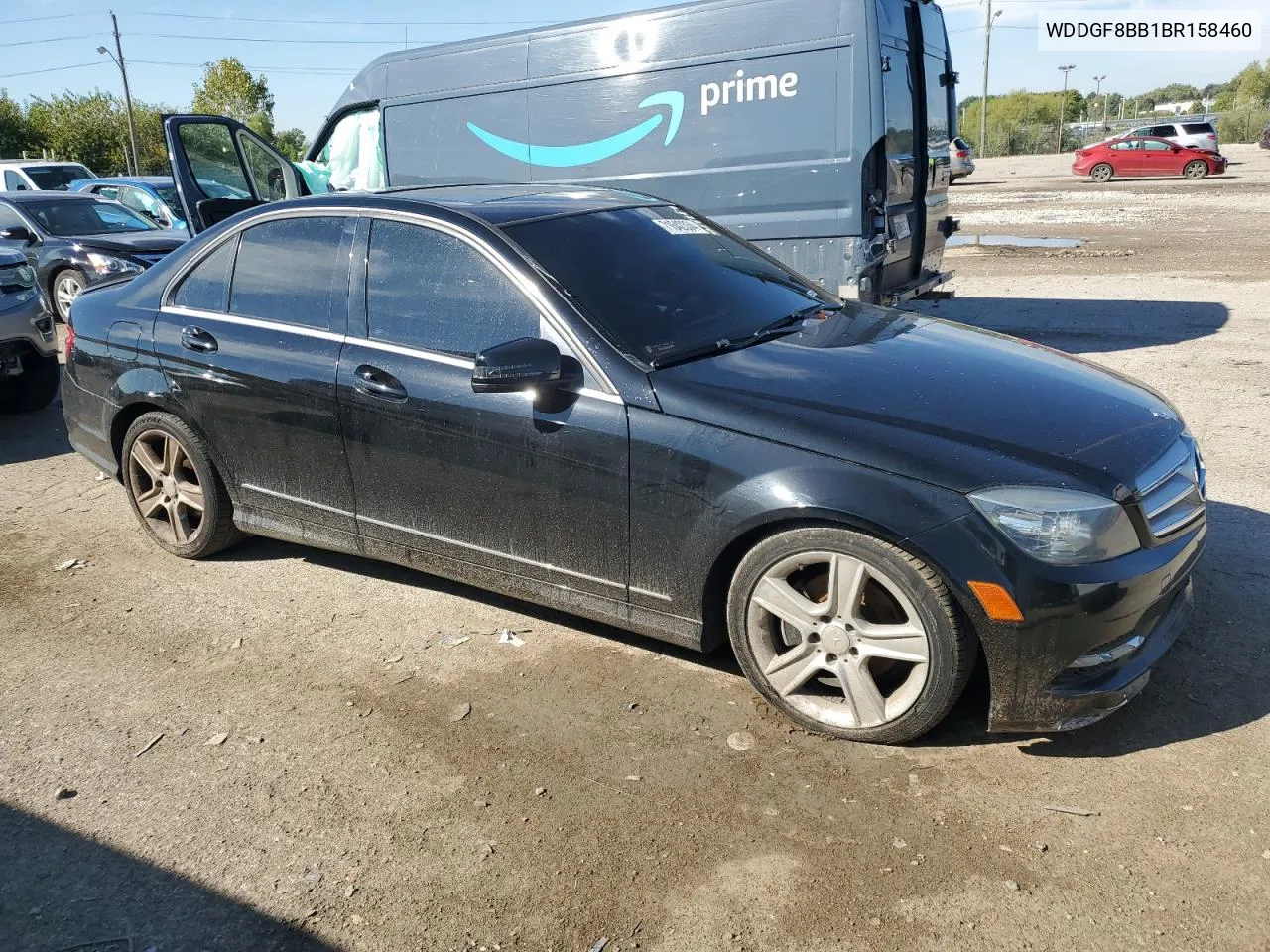 2011 Mercedes-Benz C 300 4Matic VIN: WDDGF8BB1BR158460 Lot: 71642334