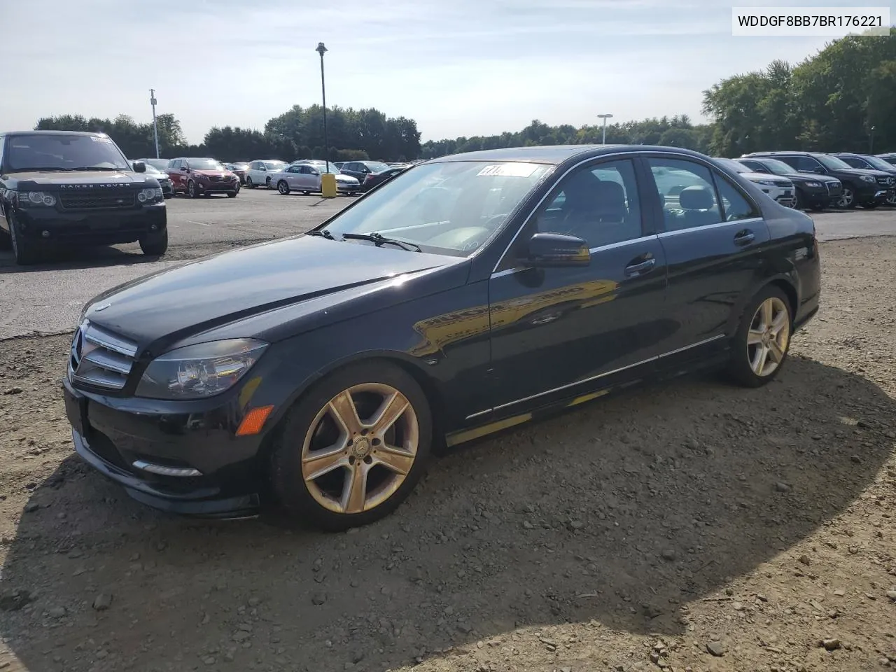 2011 Mercedes-Benz C 300 4Matic VIN: WDDGF8BB7BR176221 Lot: 71773484