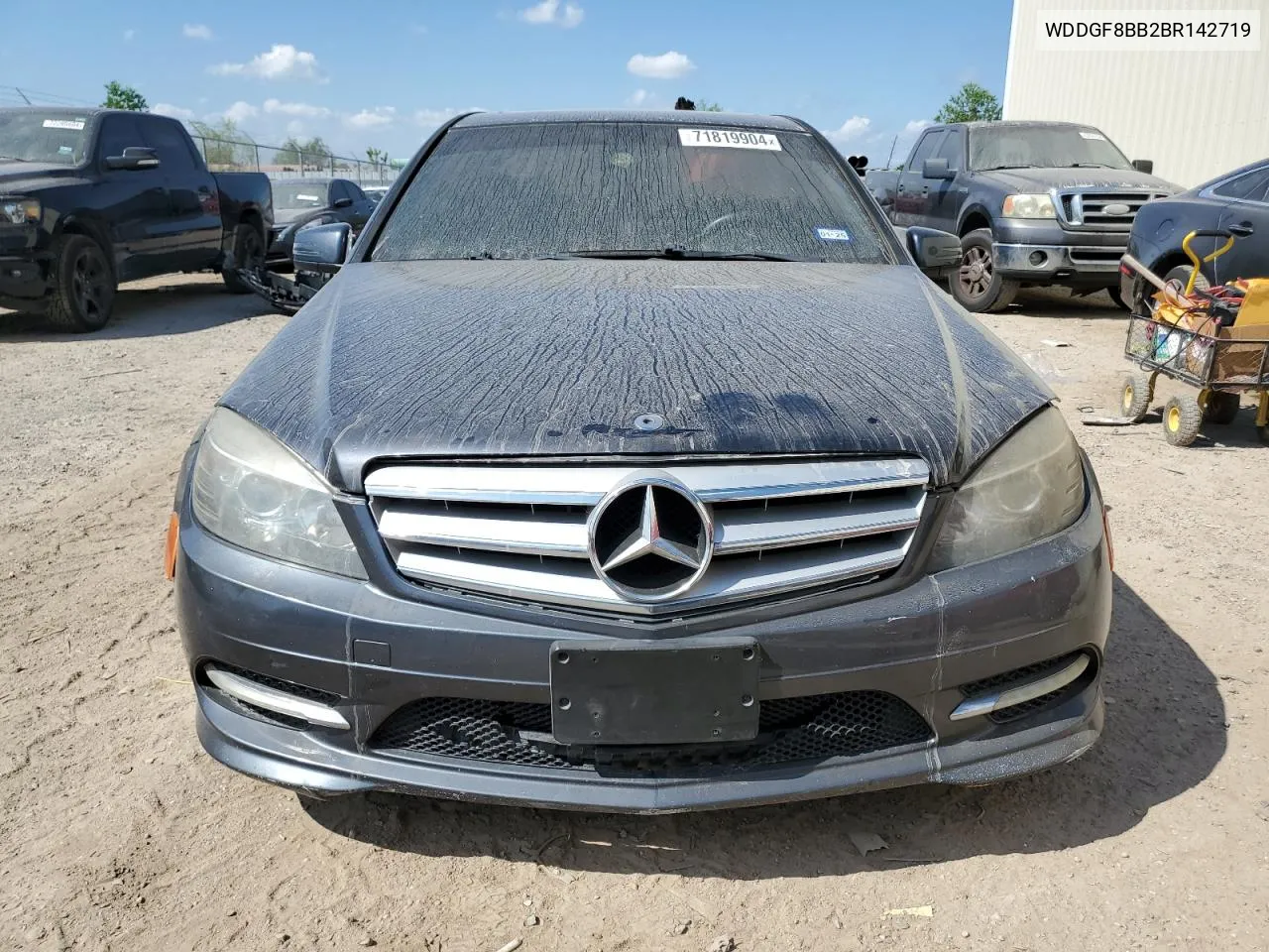 2011 Mercedes-Benz C 300 4Matic VIN: WDDGF8BB2BR142719 Lot: 71819904