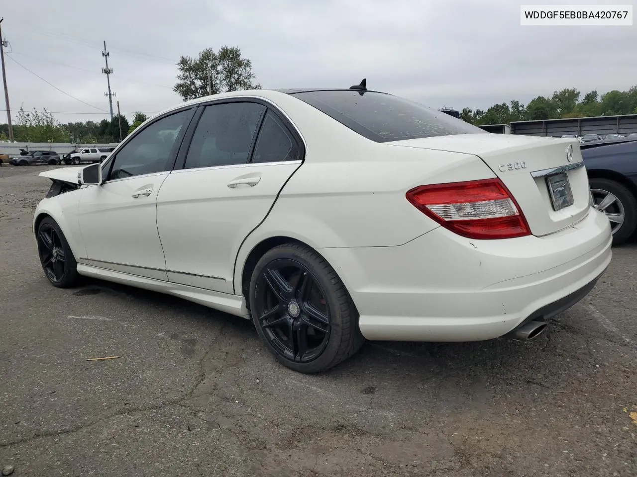 2011 Mercedes-Benz C 300 VIN: WDDGF5EB0BA420767 Lot: 71941684