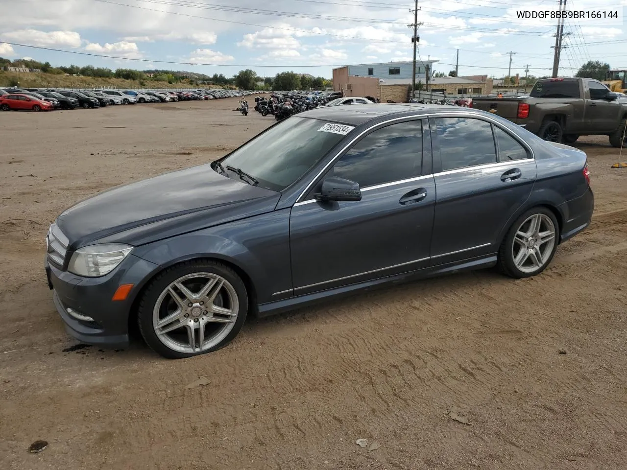 2011 Mercedes-Benz C 300 4Matic VIN: WDDGF8BB9BR166144 Lot: 71951534