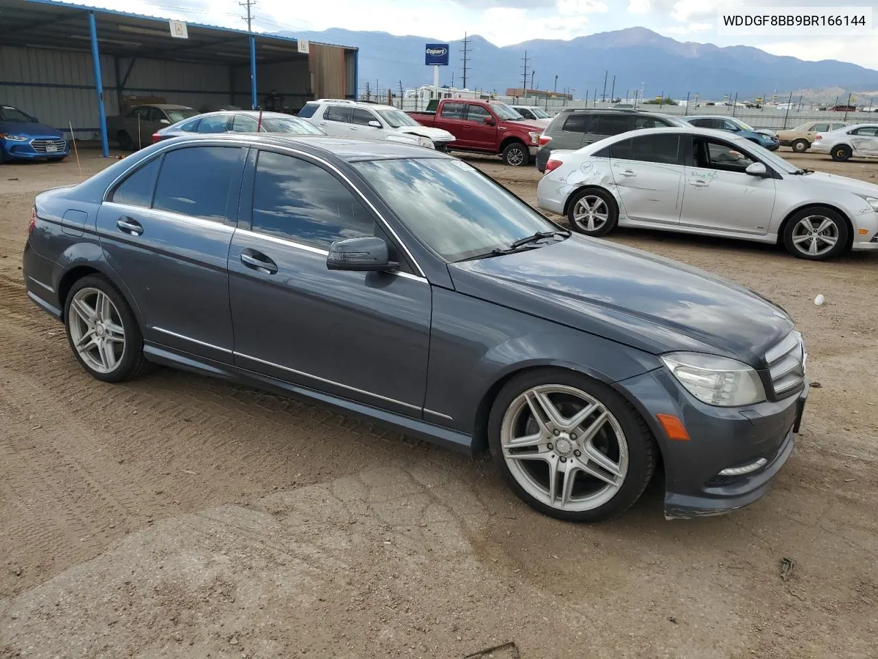 2011 Mercedes-Benz C 300 4Matic VIN: WDDGF8BB9BR166144 Lot: 71951534