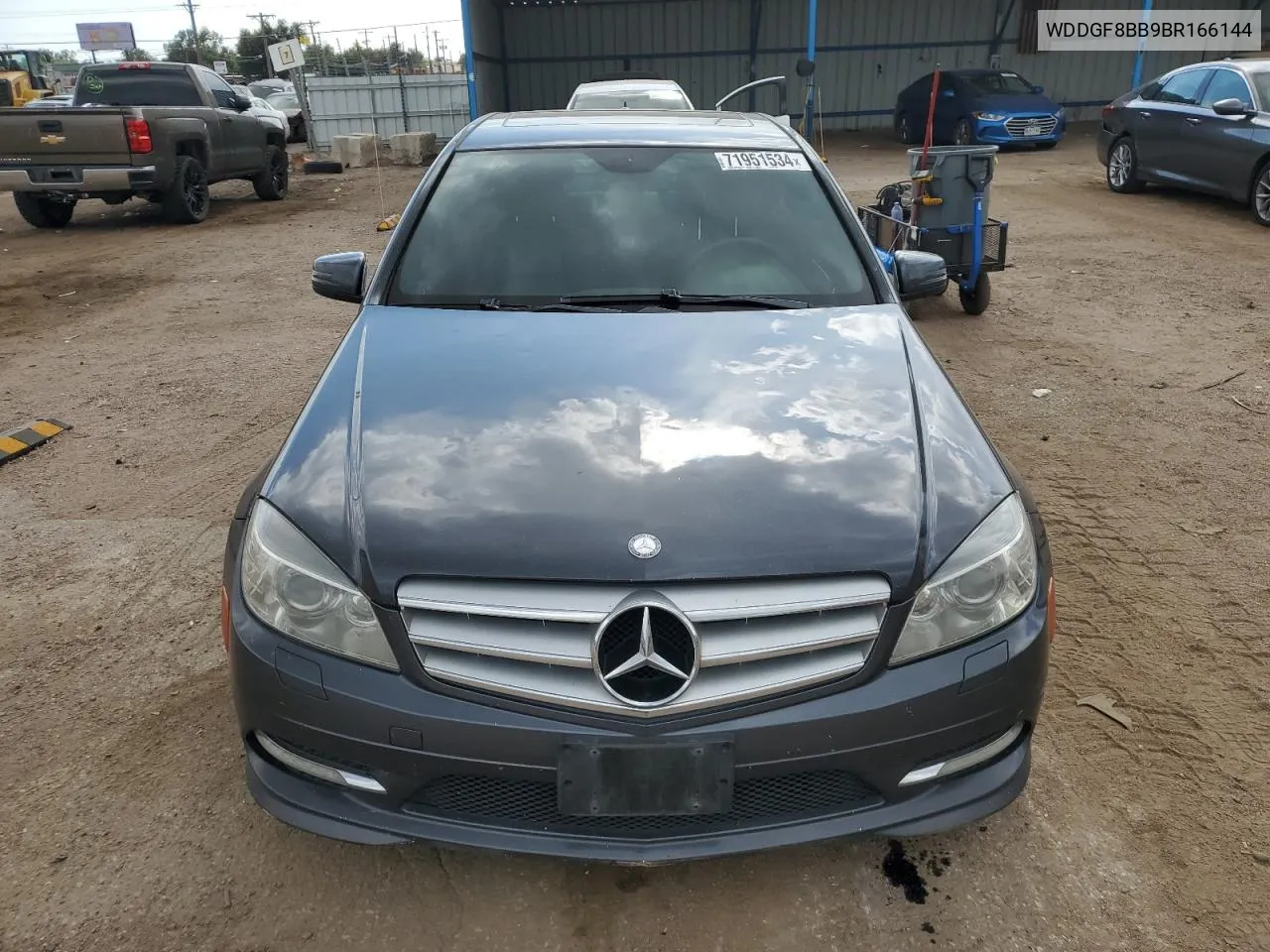 2011 Mercedes-Benz C 300 4Matic VIN: WDDGF8BB9BR166144 Lot: 71951534