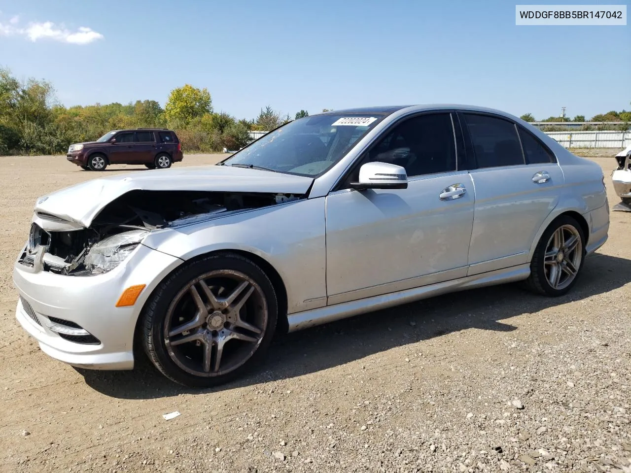 2011 Mercedes-Benz C 300 4Matic VIN: WDDGF8BB5BR147042 Lot: 72202024