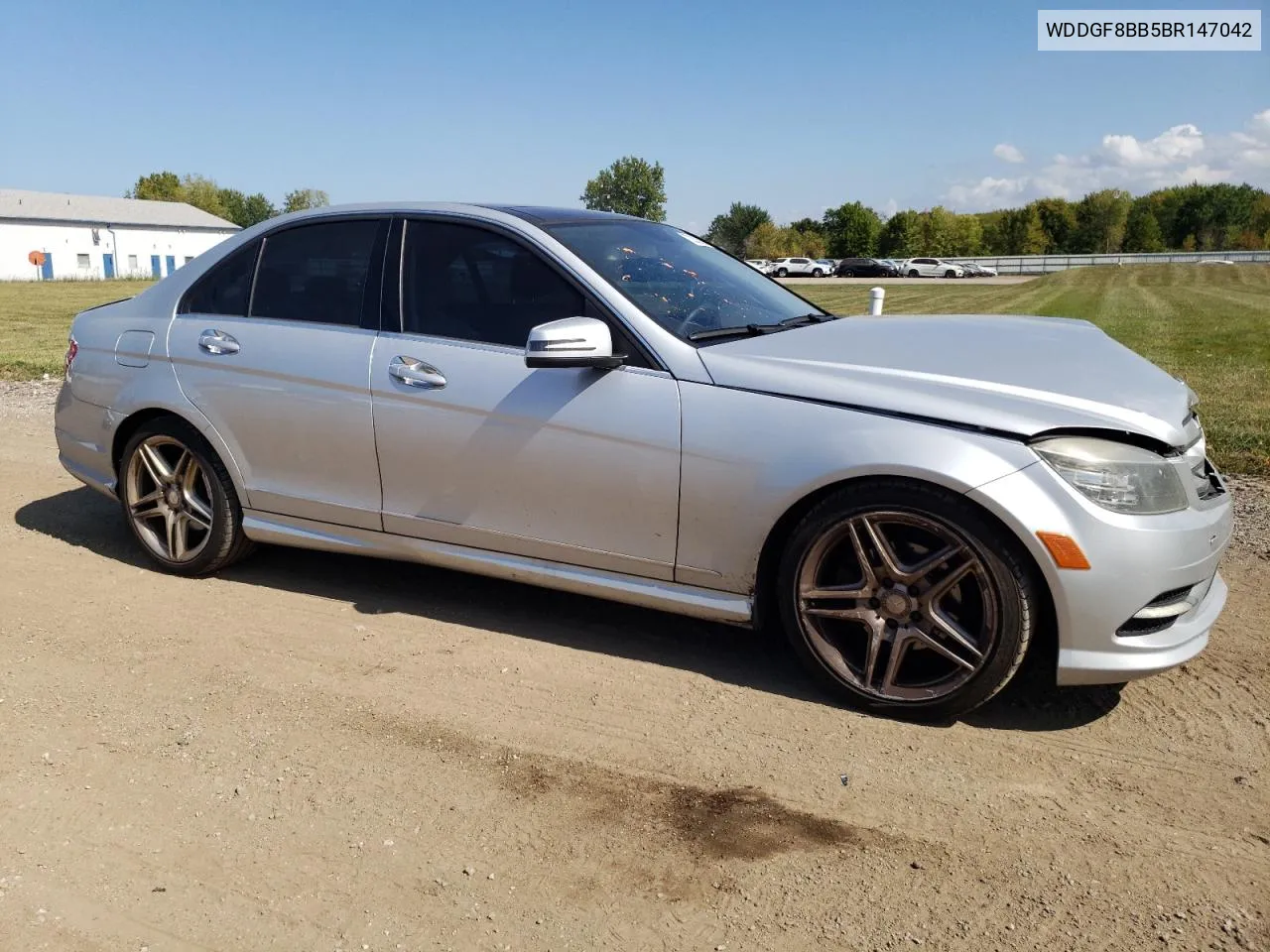 2011 Mercedes-Benz C 300 4Matic VIN: WDDGF8BB5BR147042 Lot: 72202024