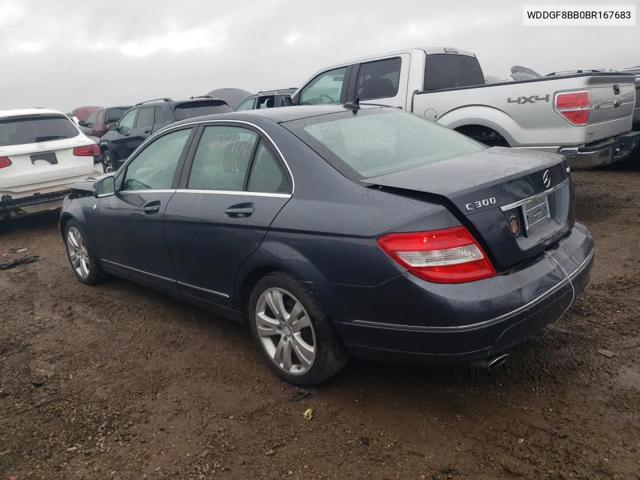 2011 Mercedes-Benz C 300 4Matic VIN: WDDGF8BB0BR167683 Lot: 72801924