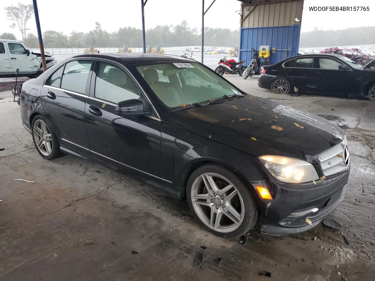 2011 Mercedes-Benz C 300 VIN: WDDGF5EB4BR157765 Lot: 73213604