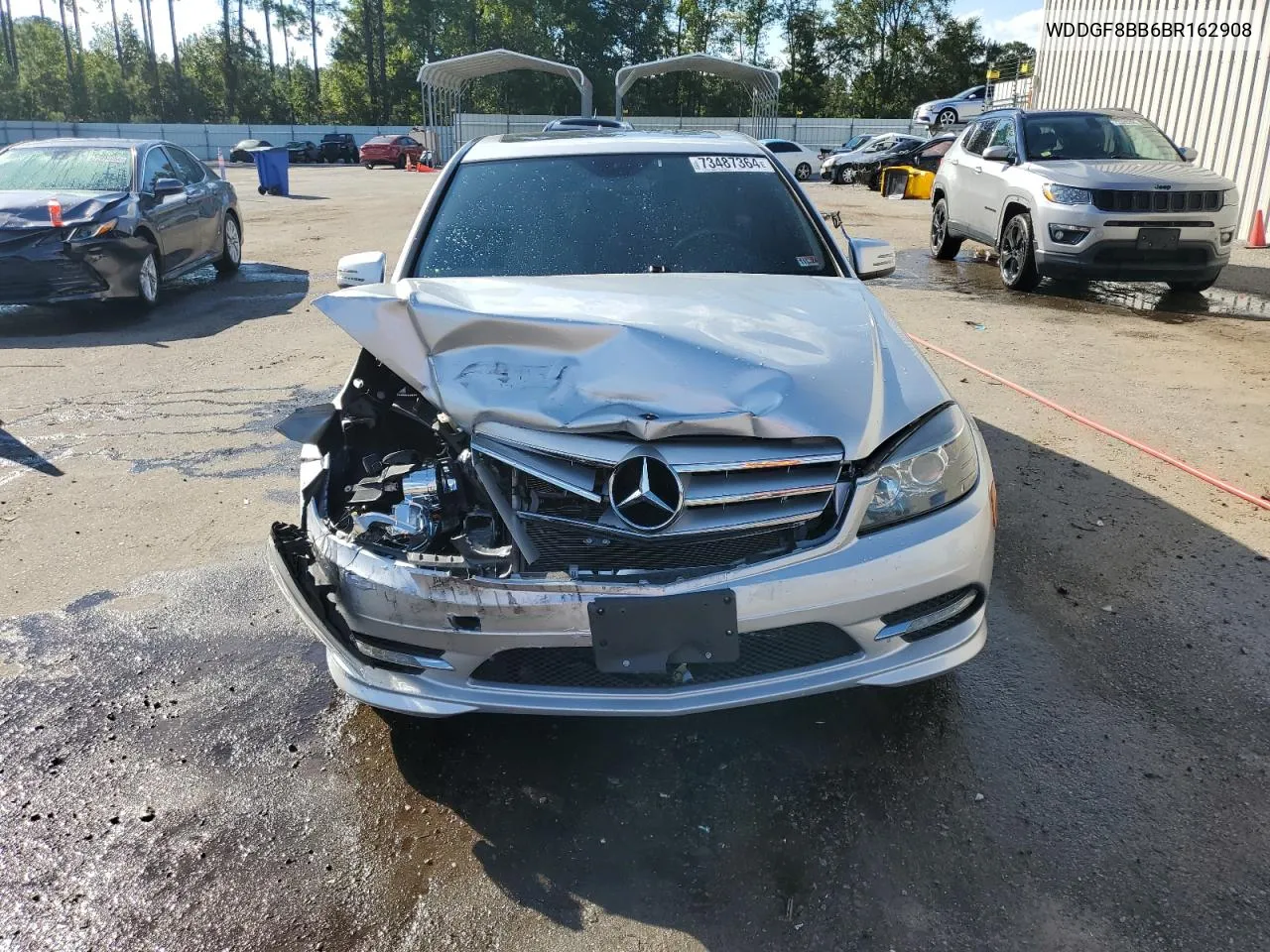 2011 Mercedes-Benz C 300 4Matic VIN: WDDGF8BB6BR162908 Lot: 73487364