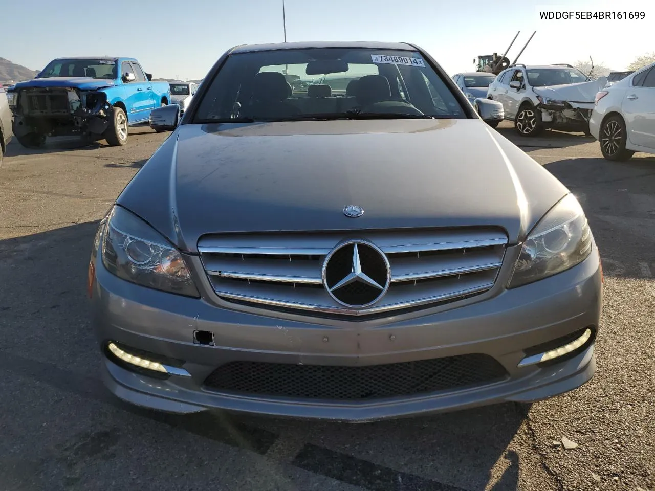 2011 Mercedes-Benz C 300 VIN: WDDGF5EB4BR161699 Lot: 73489014