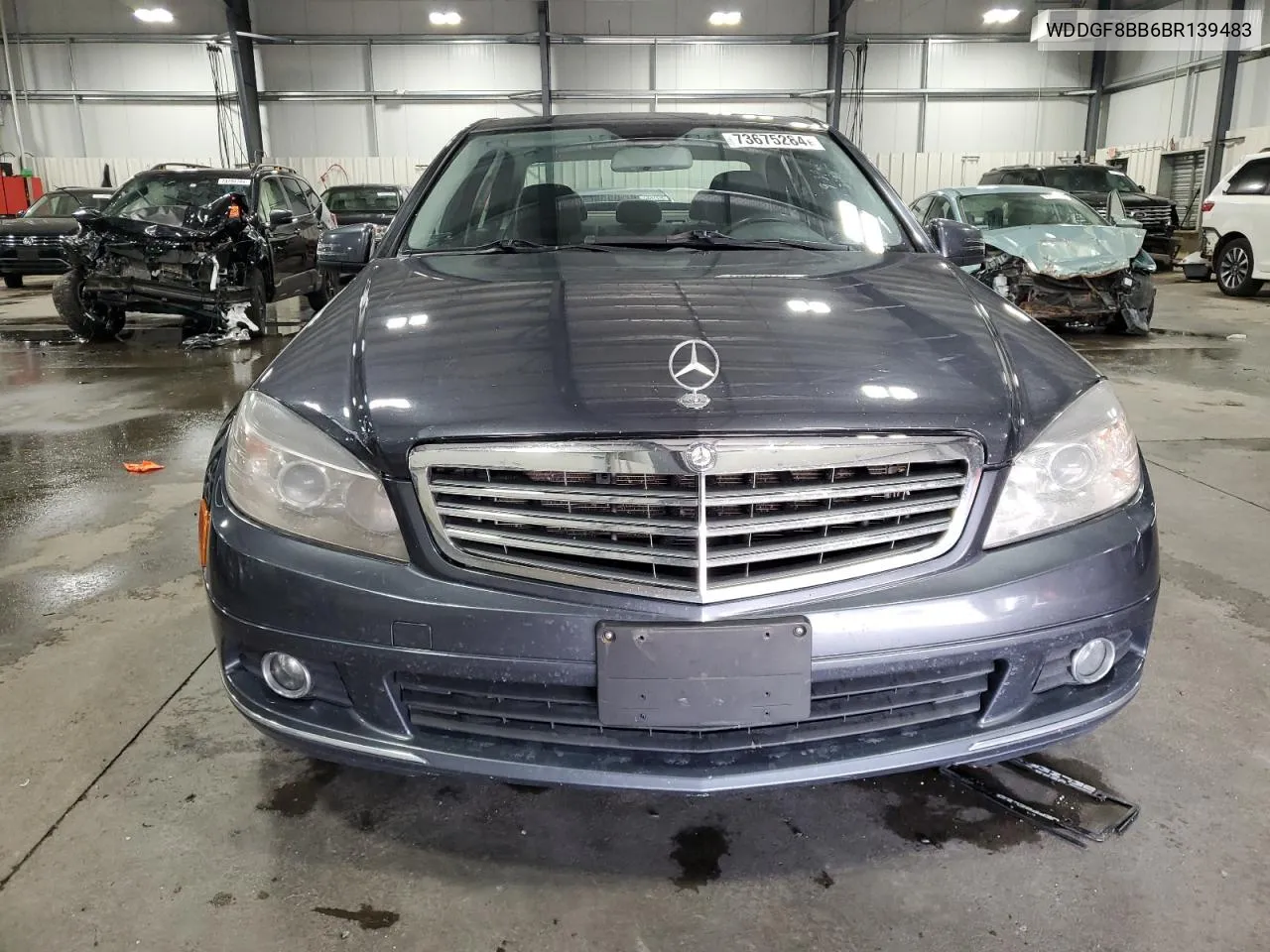 2011 Mercedes-Benz C 300 4Matic VIN: WDDGF8BB6BR139483 Lot: 73675284