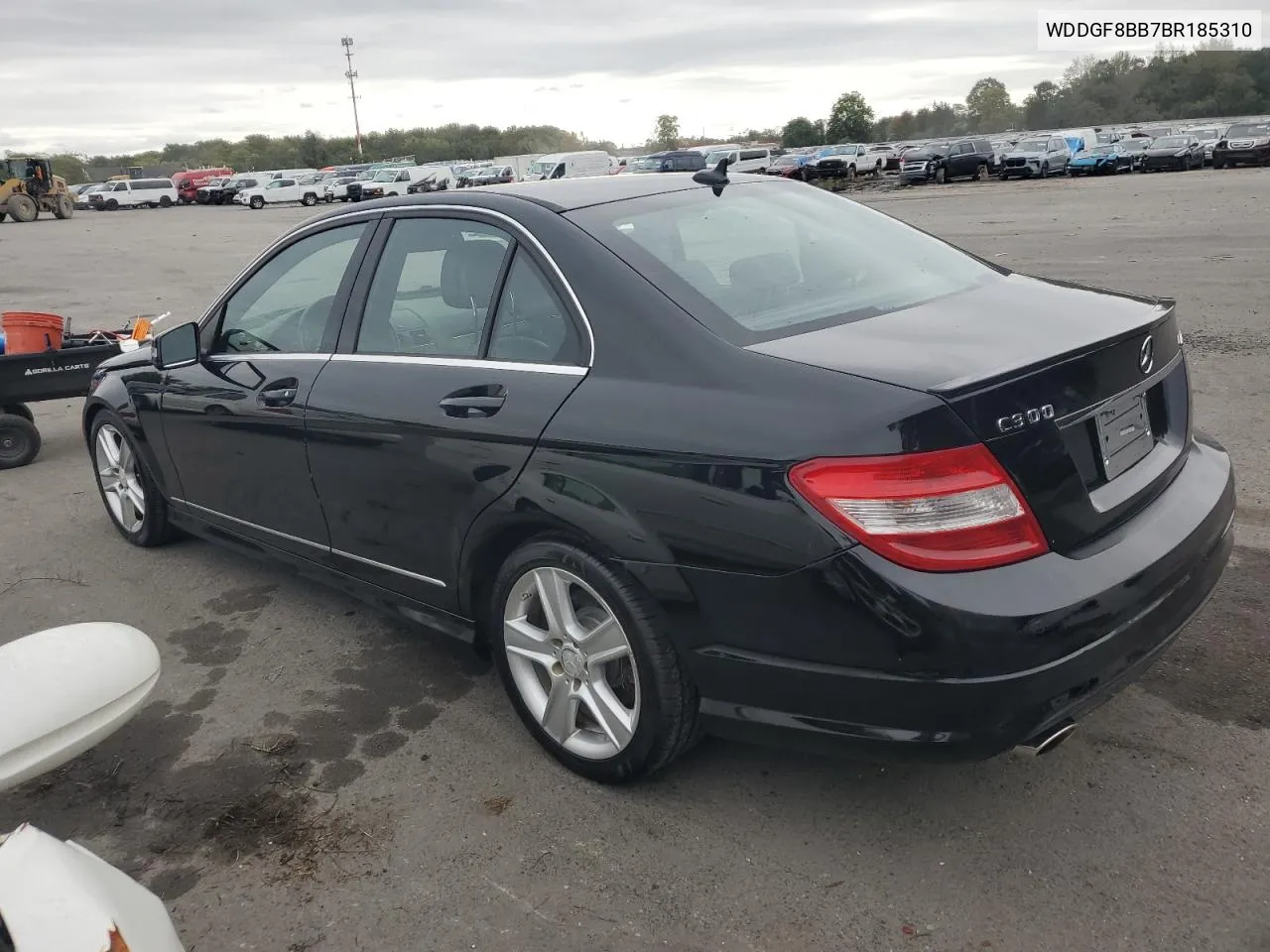 2011 Mercedes-Benz C 300 4Matic VIN: WDDGF8BB7BR185310 Lot: 73794984