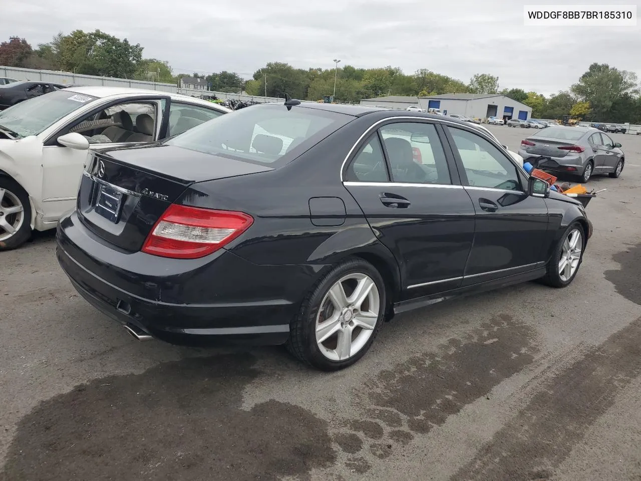 2011 Mercedes-Benz C 300 4Matic VIN: WDDGF8BB7BR185310 Lot: 73794984