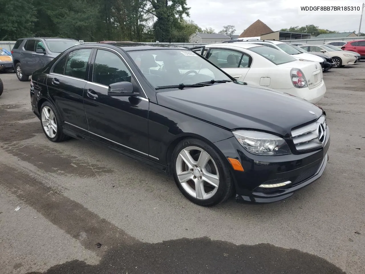 2011 Mercedes-Benz C 300 4Matic VIN: WDDGF8BB7BR185310 Lot: 73794984