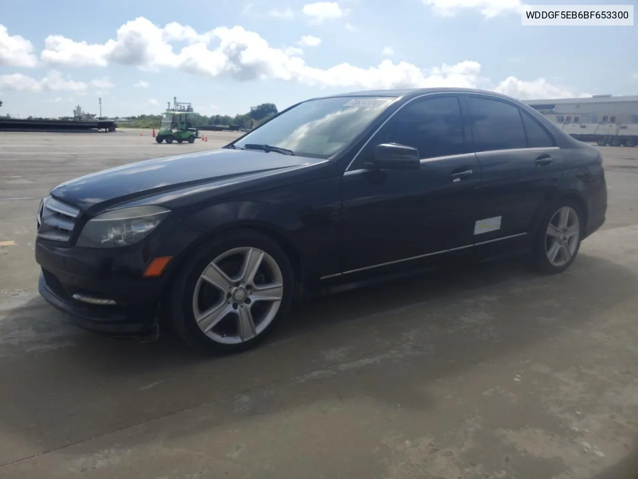 2011 Mercedes-Benz C 300 VIN: WDDGF5EB6BF653300 Lot: 73834174