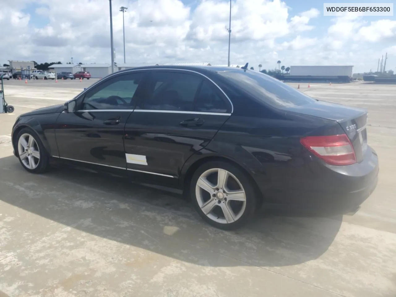 2011 Mercedes-Benz C 300 VIN: WDDGF5EB6BF653300 Lot: 73834174