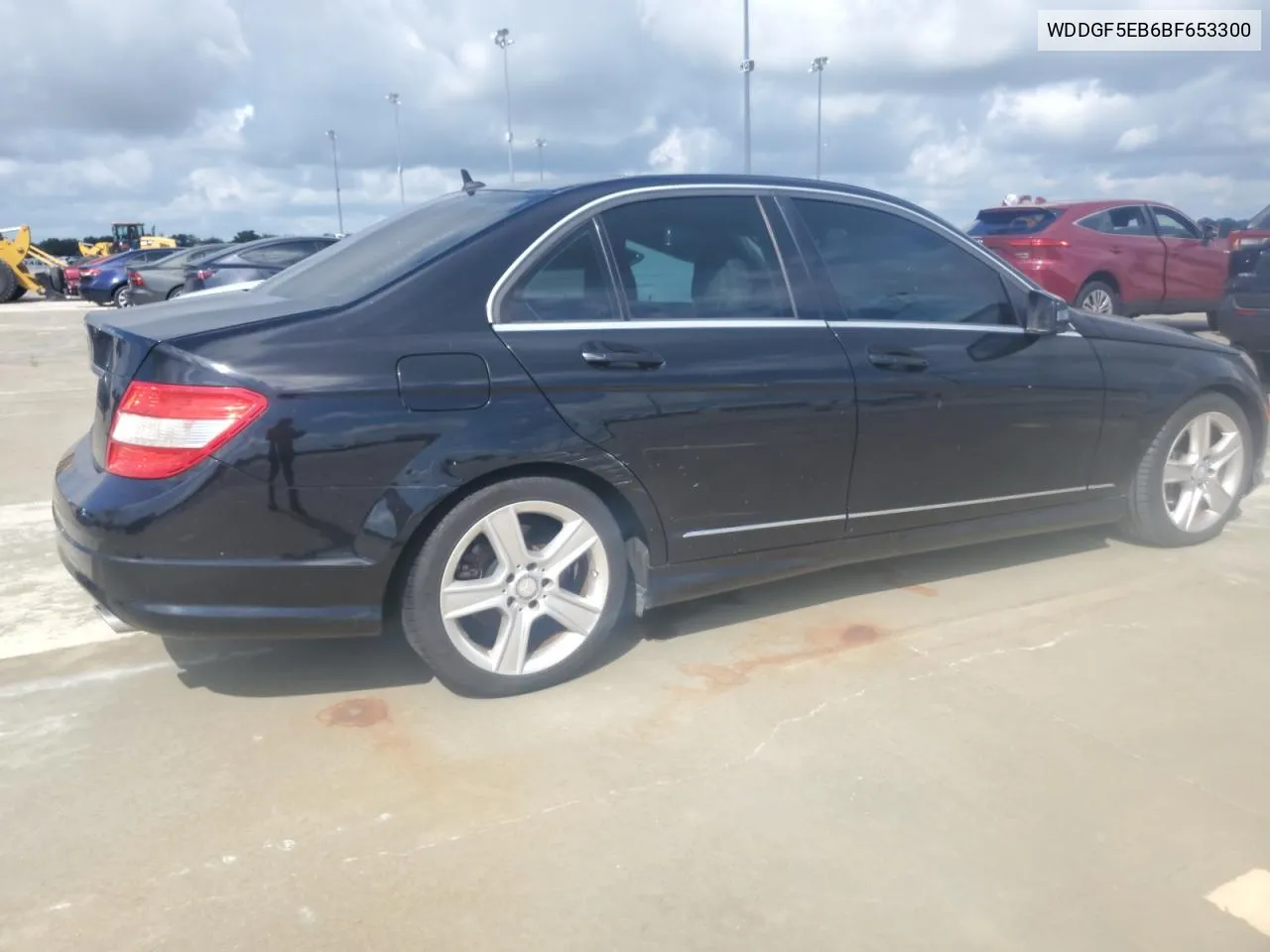 2011 Mercedes-Benz C 300 VIN: WDDGF5EB6BF653300 Lot: 73834174