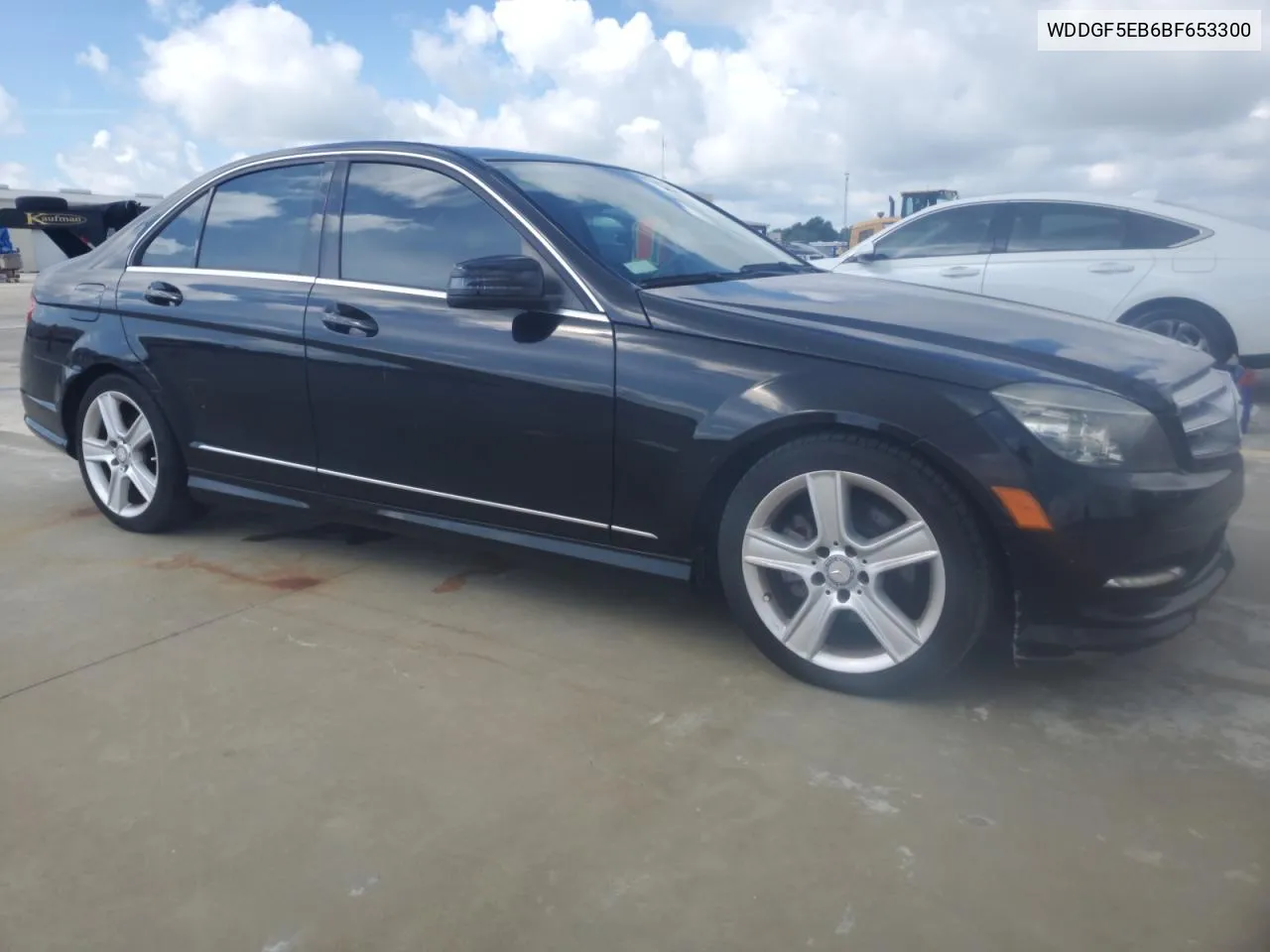 2011 Mercedes-Benz C 300 VIN: WDDGF5EB6BF653300 Lot: 73834174