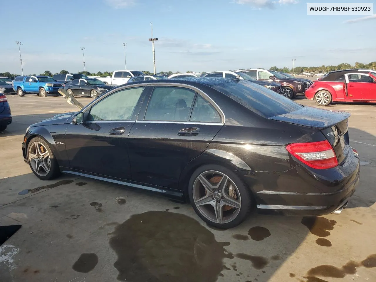 2011 Mercedes-Benz C 63 Amg VIN: WDDGF7HB9BF530923 Lot: 73887714