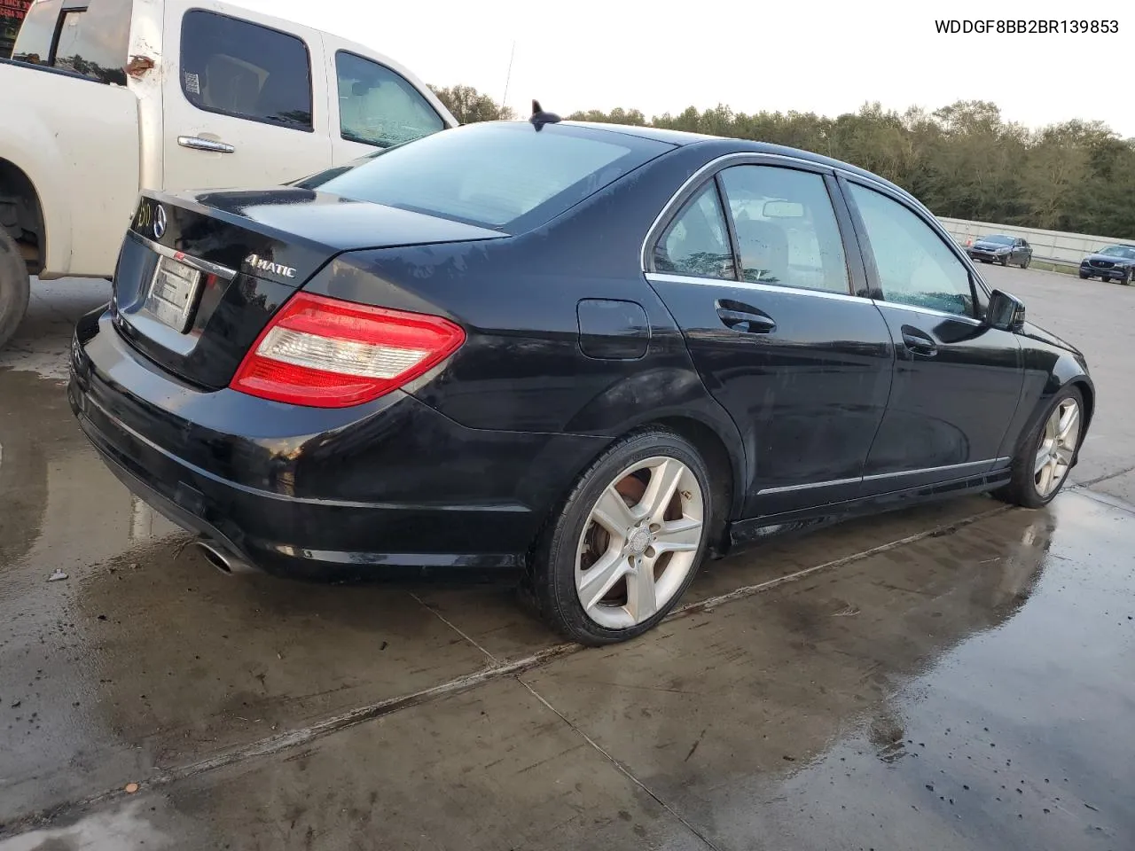 2011 Mercedes-Benz C 300 4Matic VIN: WDDGF8BB2BR139853 Lot: 74033374