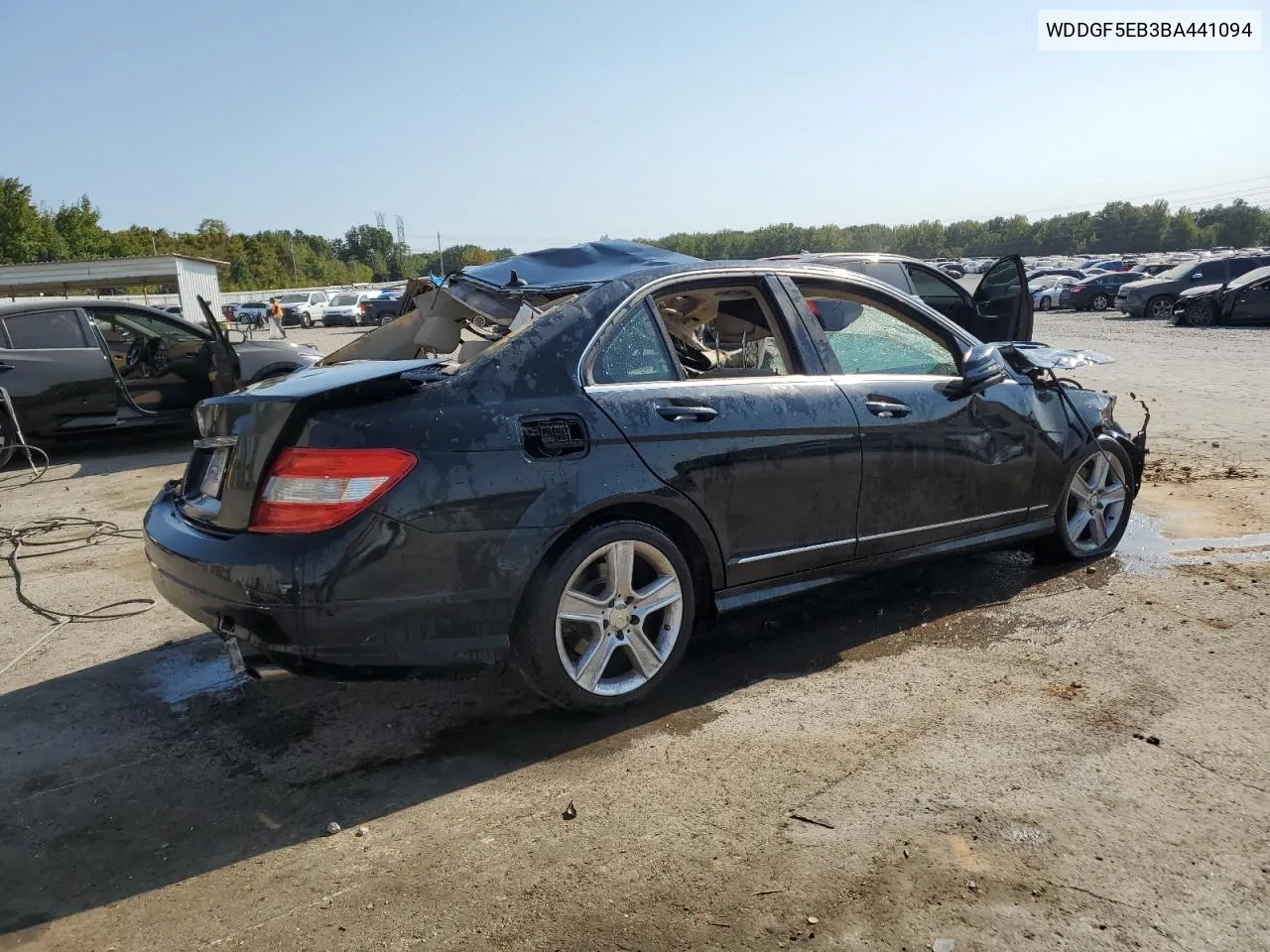 2011 Mercedes-Benz C 300 VIN: WDDGF5EB3BA441094 Lot: 74374584