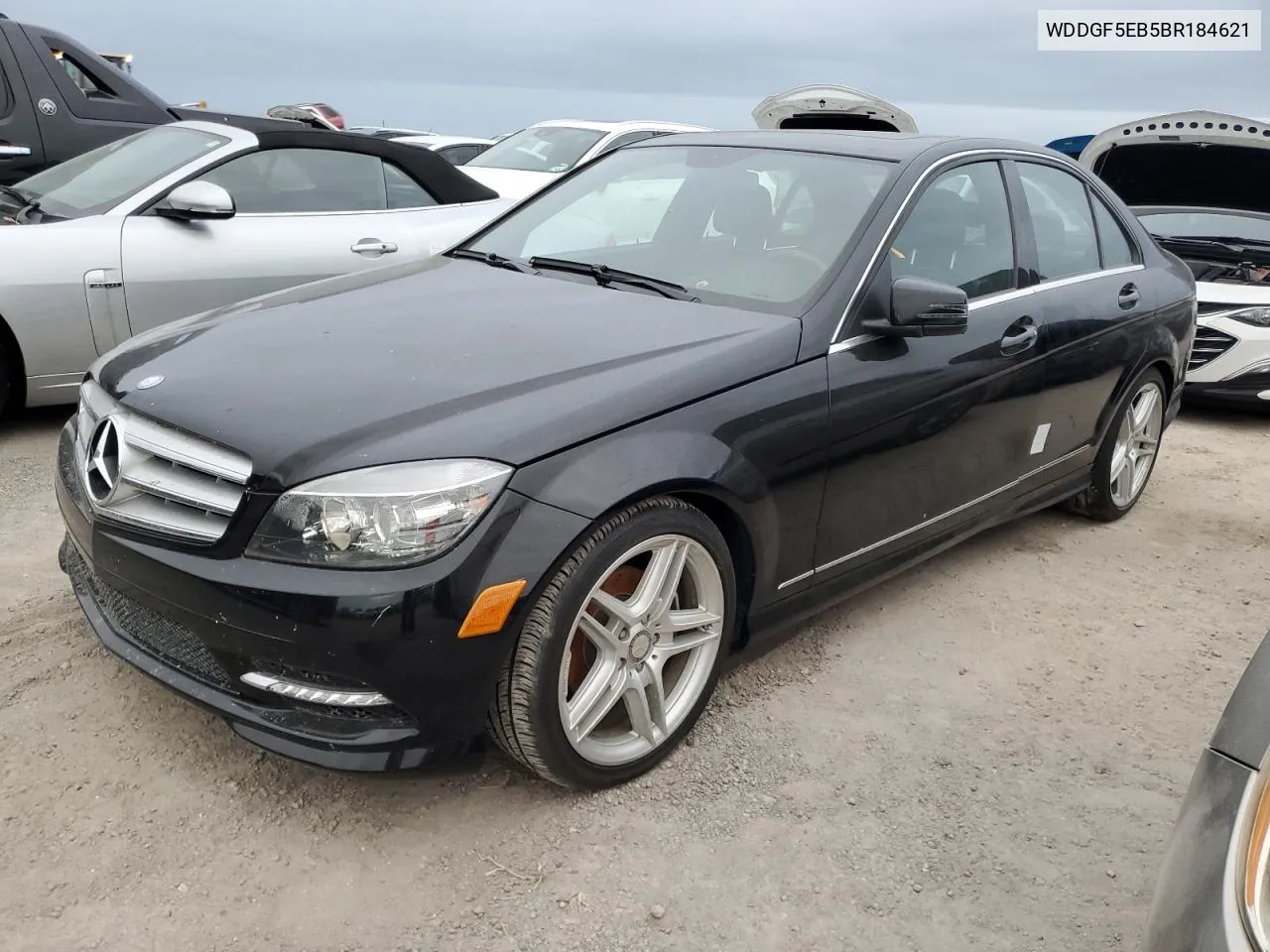 2011 Mercedes-Benz C 300 VIN: WDDGF5EB5BR184621 Lot: 74549834