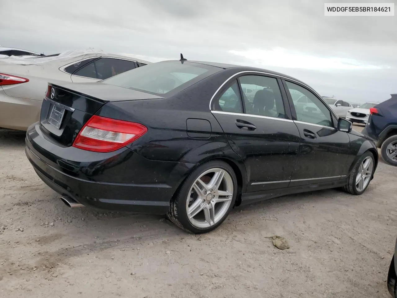 2011 Mercedes-Benz C 300 VIN: WDDGF5EB5BR184621 Lot: 74549834