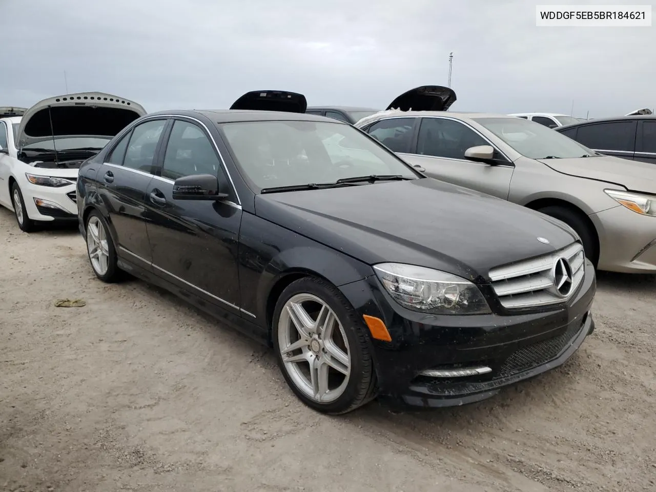 2011 Mercedes-Benz C 300 VIN: WDDGF5EB5BR184621 Lot: 74549834