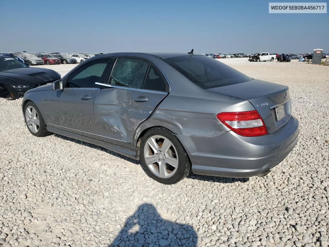 2011 Mercedes-Benz C 300 VIN: WDDGF5EB0BA456717 Lot: 74590274